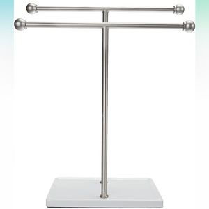 Vanity Towel/jewelry holder stand